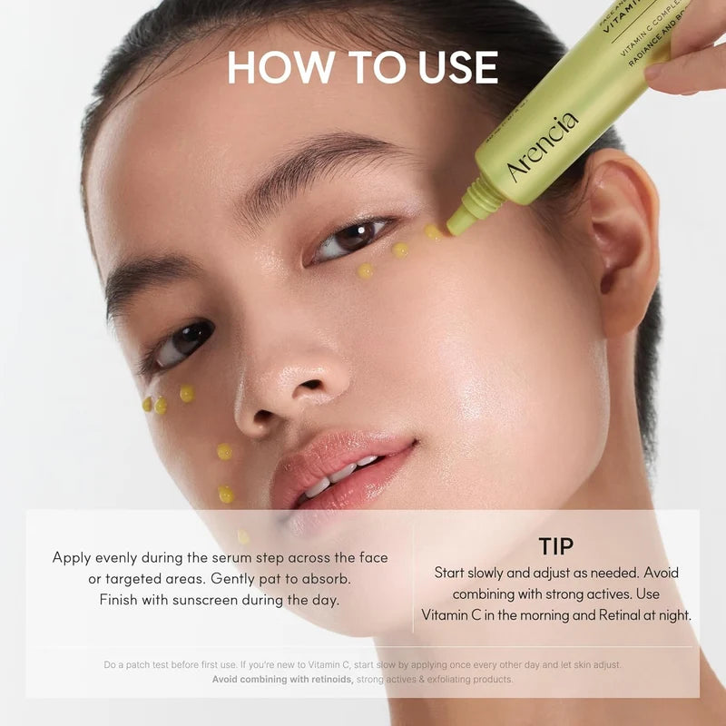 Arencia Vitamin C Booster Shot Brightening Serum – 30ml