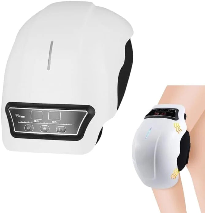 Electric Knee Massager with Heat & Vibration – Rechargeable Wrap