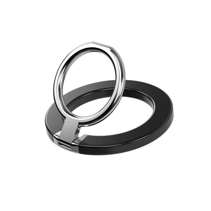 360° Magnetic Ring Buckle Phone Holder – Grip & Stand