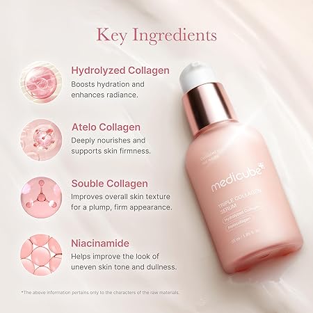 Medicube Triple Collagen Serum – Hydrating & Plumping Care, 55ml